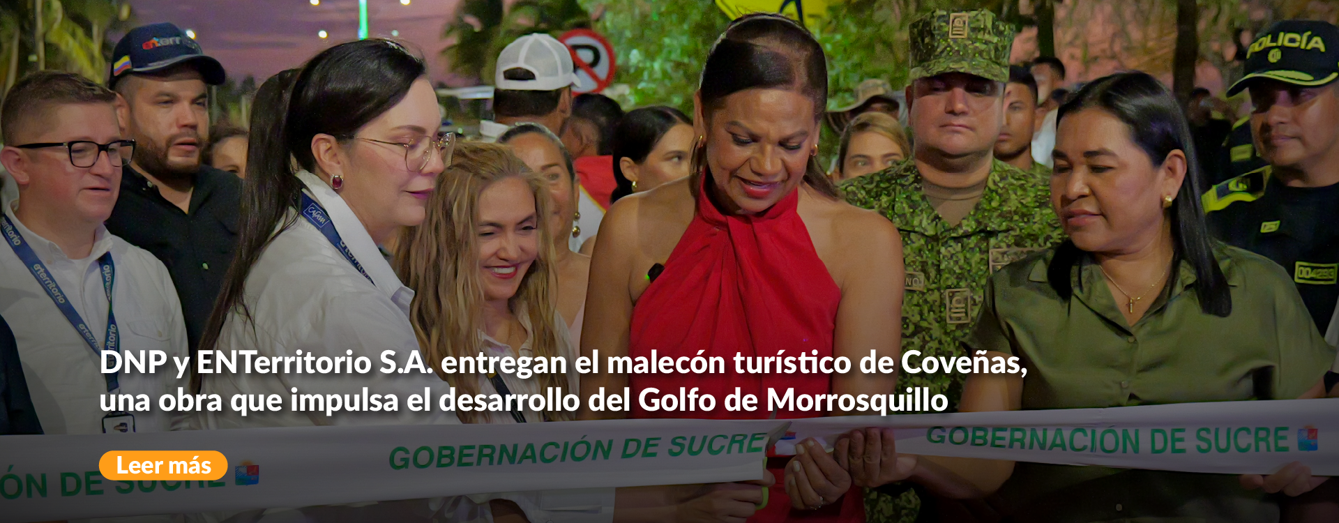 Banner entrega Coveñas