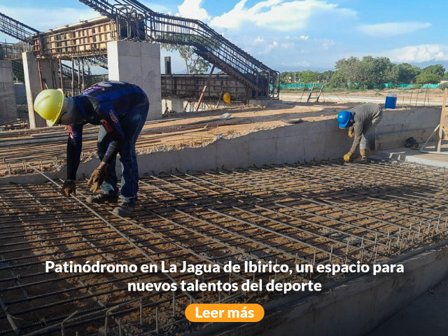 Patinódromo en La Jagua de Ibirico, un espacio para nuevos talentos del deporte