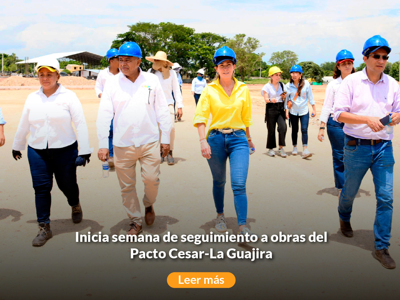 Inicia semana de seguimiento a obras del Pacto Cesar-La Guajira  