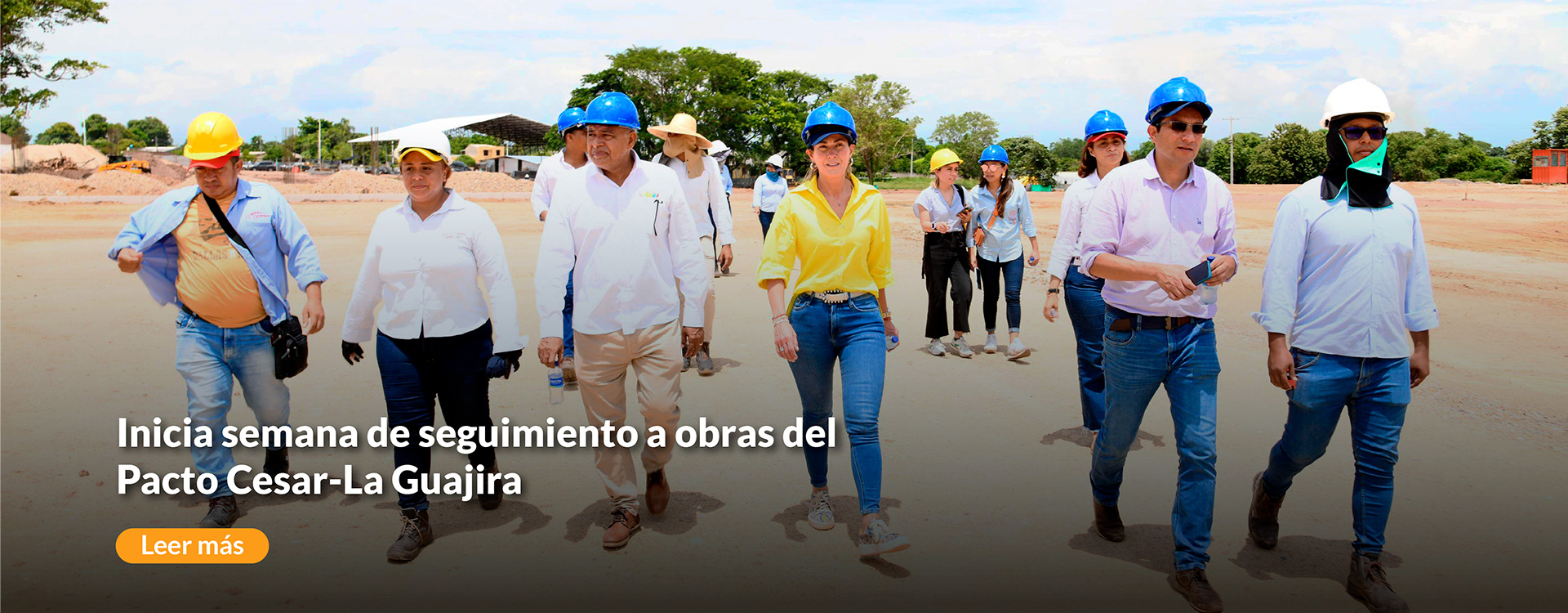 Inicia semana de seguimiento a obras del Pacto Cesar-La Guajira  