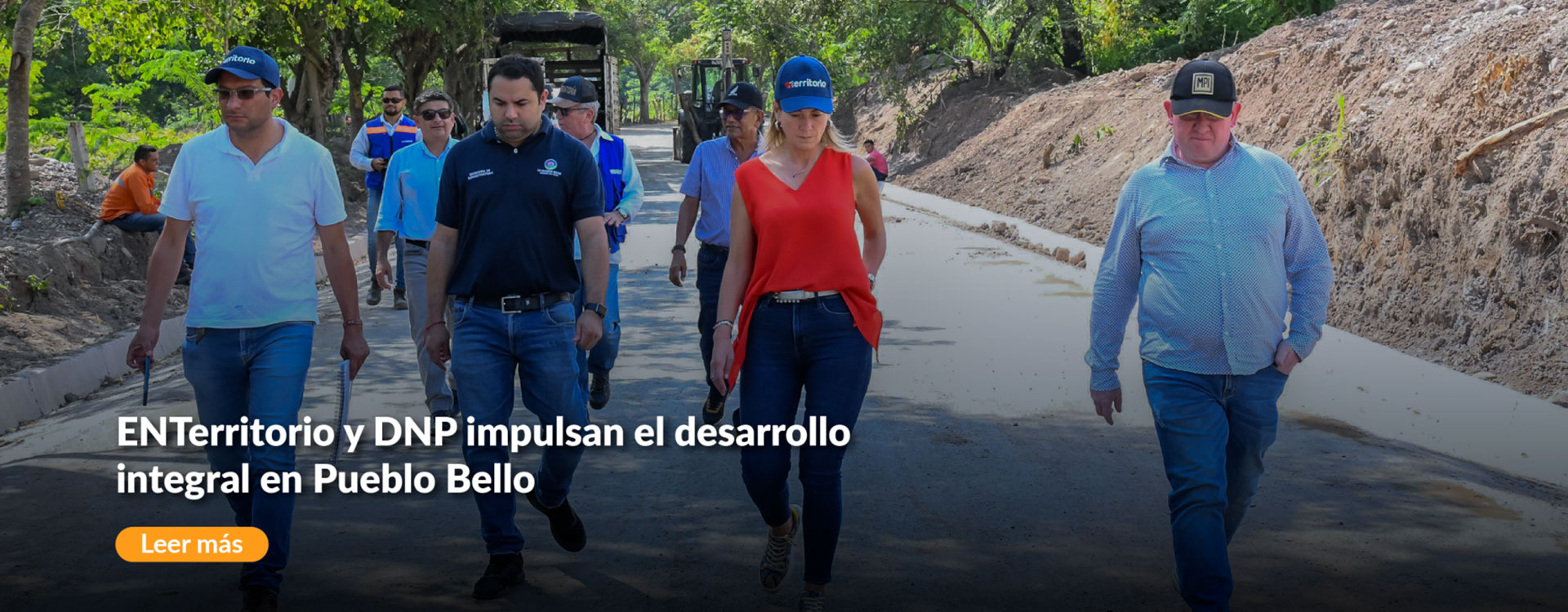ENTerritorio y DNP impulsan el desarrollo integral en Pueblo Bello 