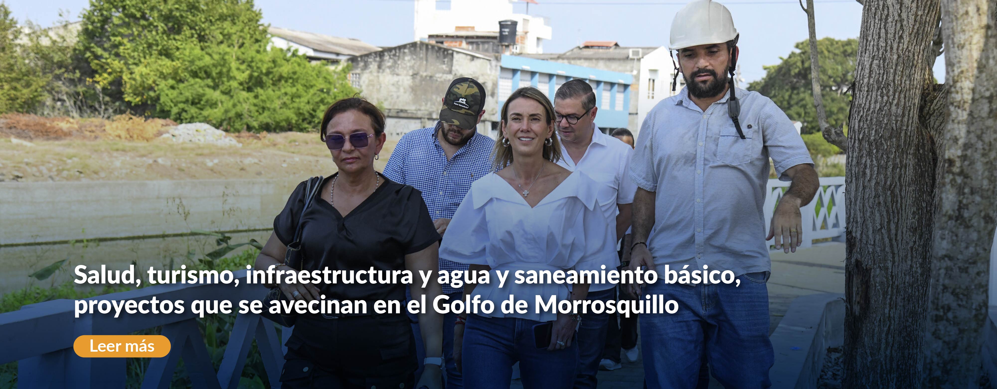 Salud, turismo, infraestructura y agua y saneamiento básico, proyectos que se avecinan en el Golfo de Morrosquillo