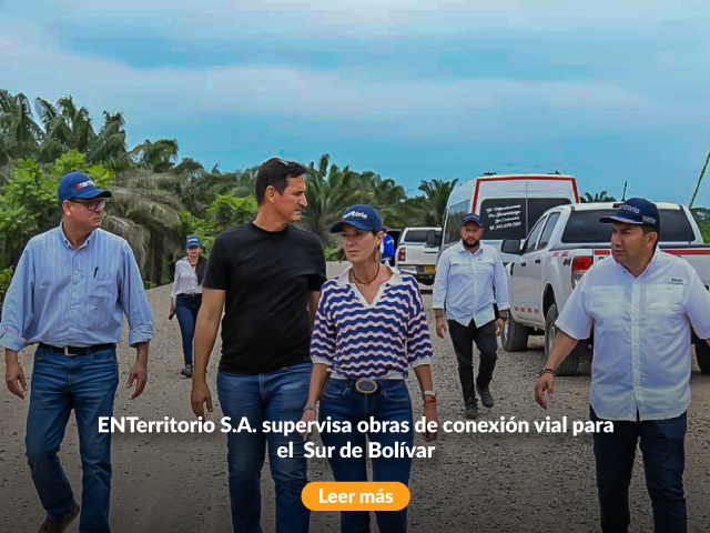 Banner obras Sur de Bolívar