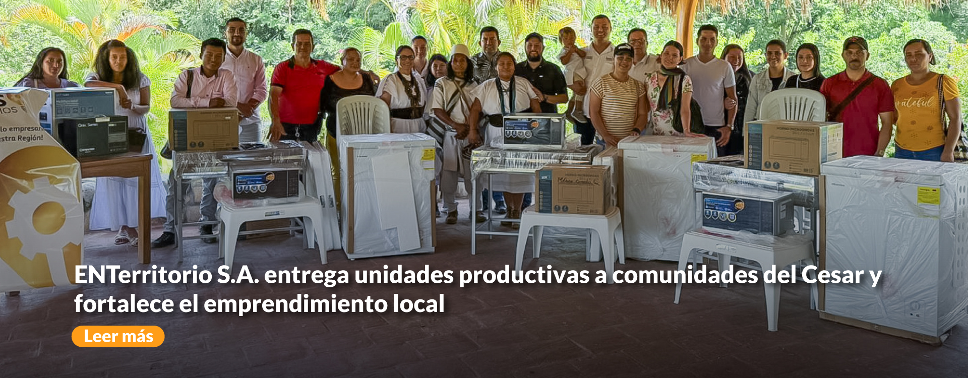 Banner entrega Cesar