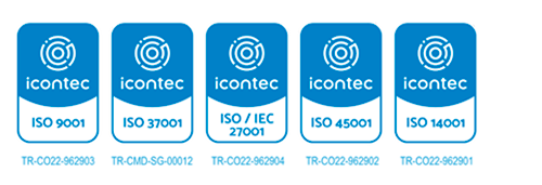 Logos de Icontec ISO 37001