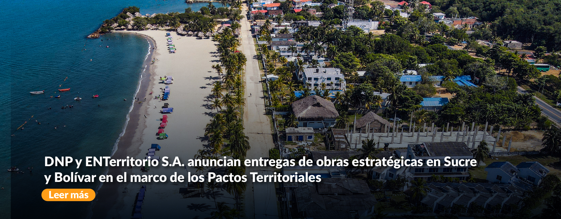 Banner Coveñas visita