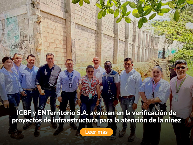 Banner móvil sobre el ICBF.