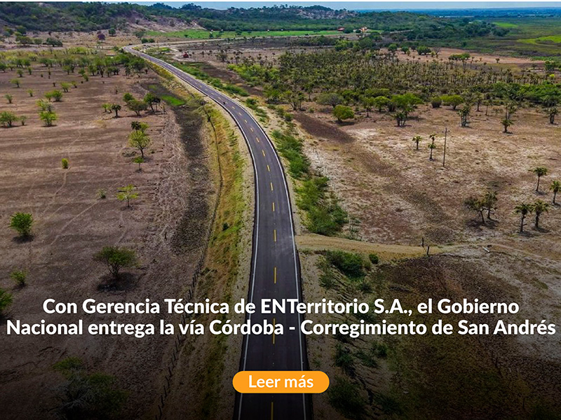 Banner móvil vía Córdoba - San Andrés.