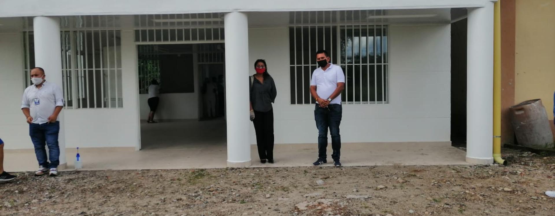 ENTerritorio entregó obras de construcción de restaurante escolar en la vereda Agua Clara, municipio de San Miguel, Putumayo