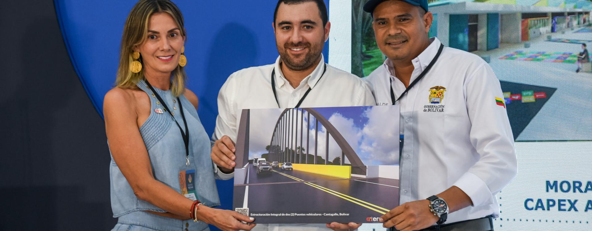 Gerente ENTerritorio visita Bolívar