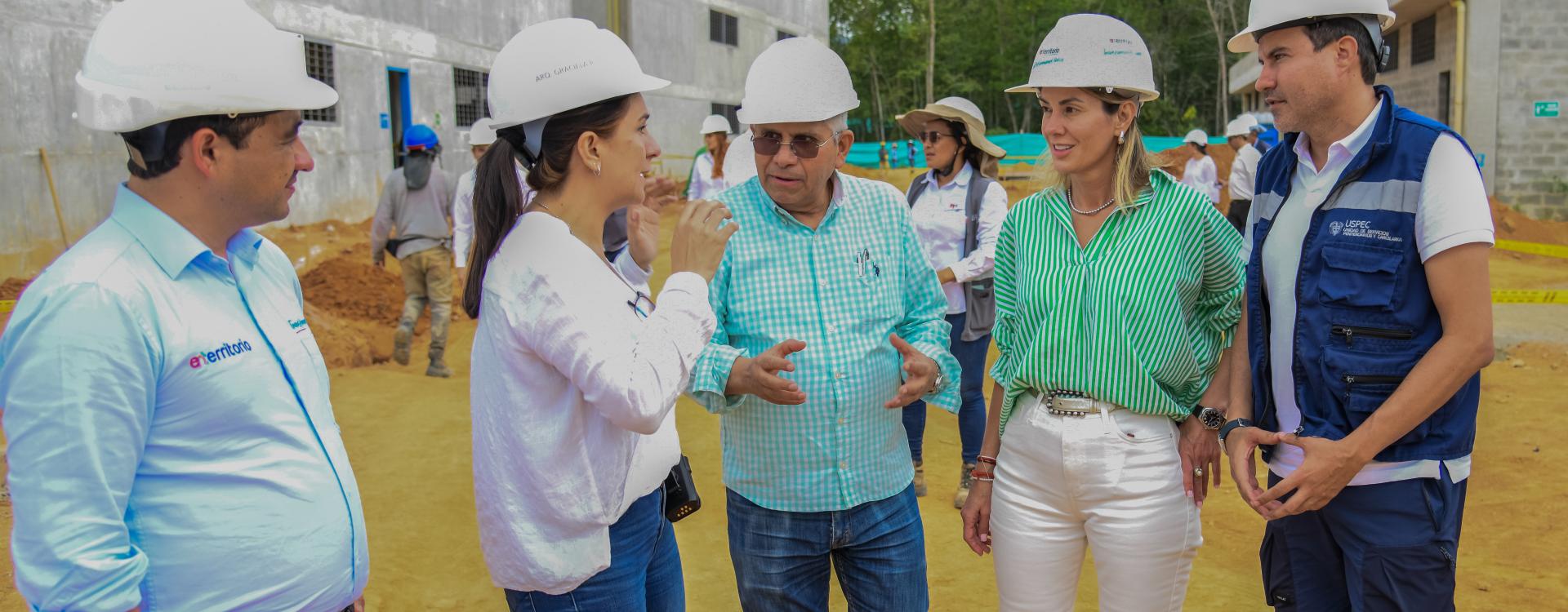 Presidente de ENTerritorio lideró comité e inspección de obras en El Pílamo