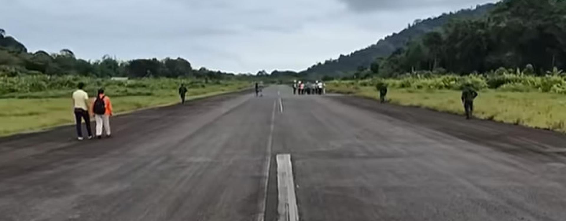 Fotografía del aeródromo.
