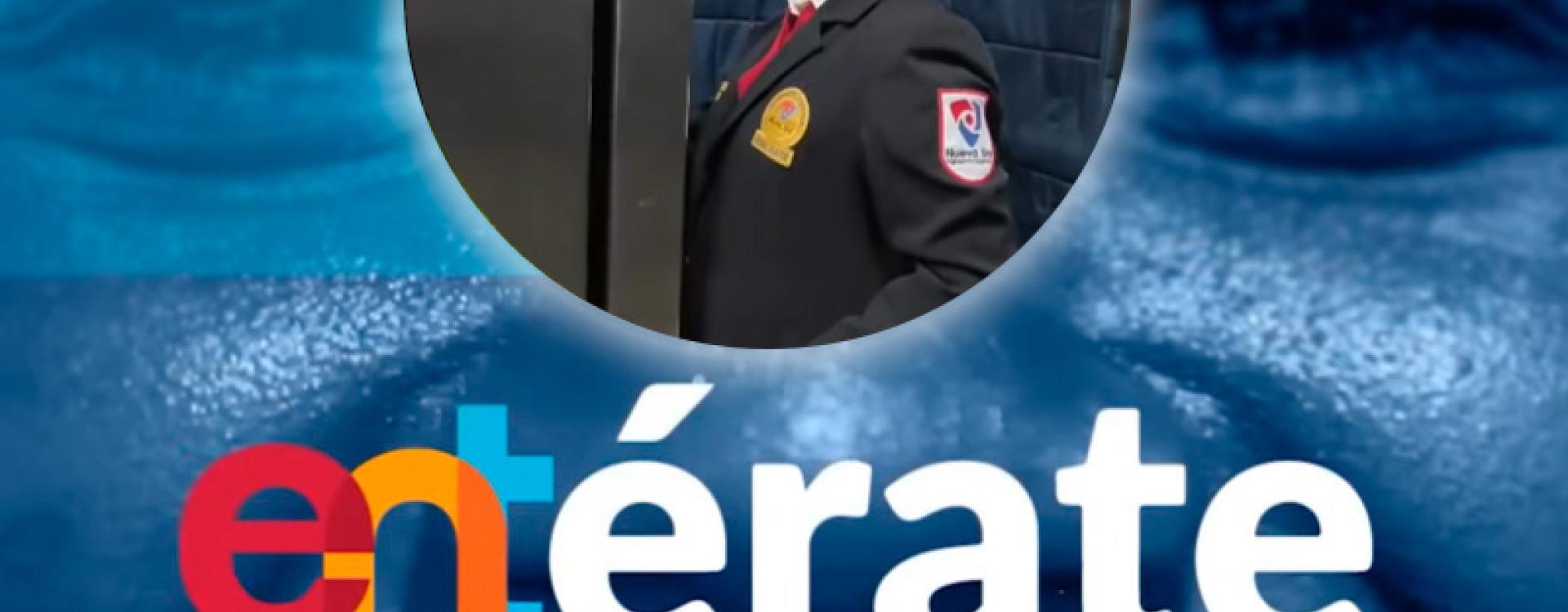 Portada de ENTérate y miniatura de una funcionaria de ENTerritorio.