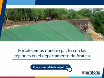 Banner con el título de la obra