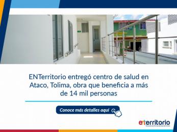 Banner con una muestra de las instalaciones entregadas.