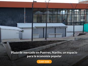 Banner con foto de la Plaza de Puerres