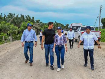 Obras de conexión vial para el sur de Bolívar