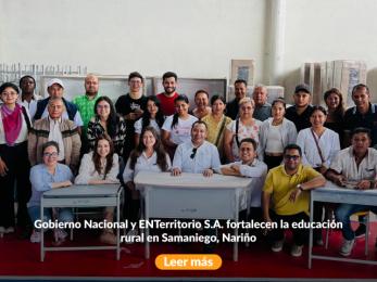 Banner Gobierno en Samaniego Nariño