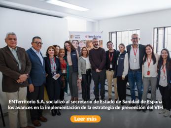 Banner avances en la implementación de la estrategia de prevención del VIH