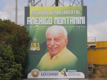 Afiche estadio Americo Montanini