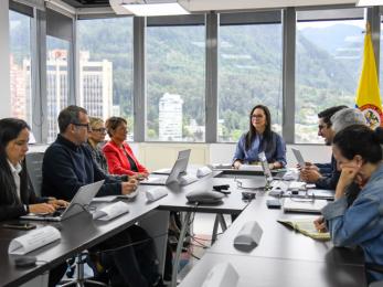 Reunión comité avances fondo mundial VIH.