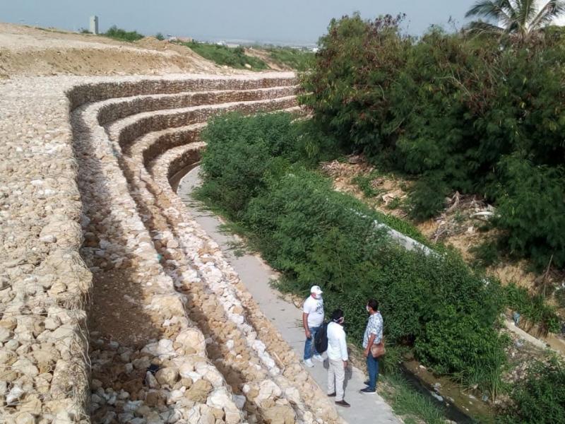 ENTerritorio culminó y entregó obra de canalización del arroyo Villa del Rosario en Barranquilla