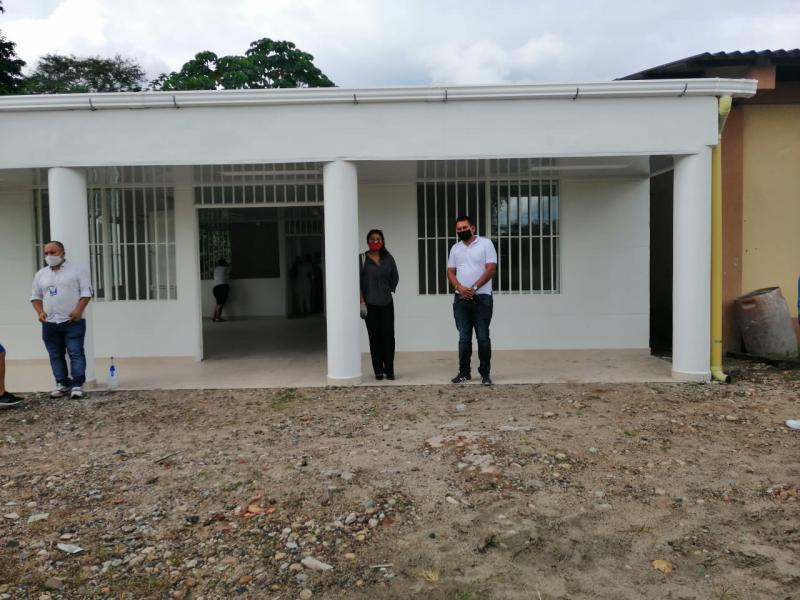 ENTerritorio entregó obras de construcción de restaurante escolar en la vereda Agua Clara, municipio de San Miguel, Putumayo