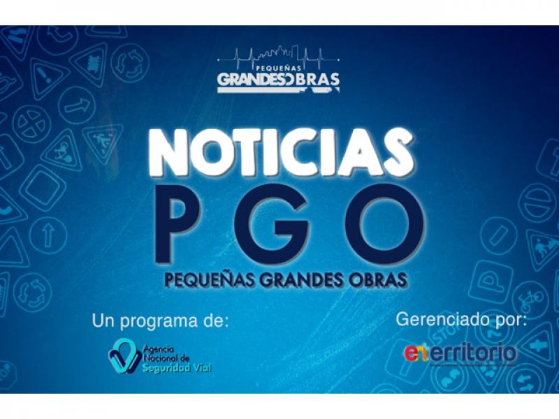 La ANSV y ENTerritorio inician intervenciones en puntos críticos de Duitama en el marco del programa Pequeñas Grandes Obras - PGO