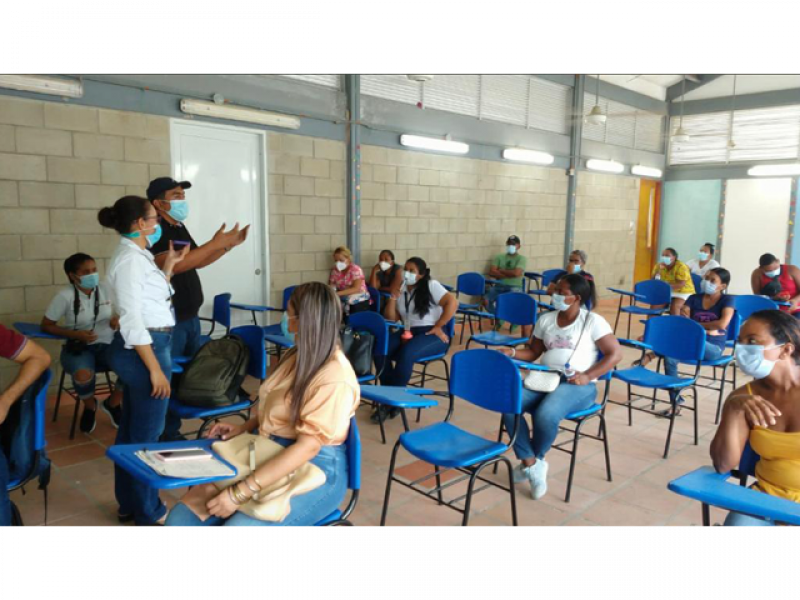 3.721 personas se beneficiarán de las conexiones intradomiciliarias en los municipios de Campo De La Cruz y Manatí