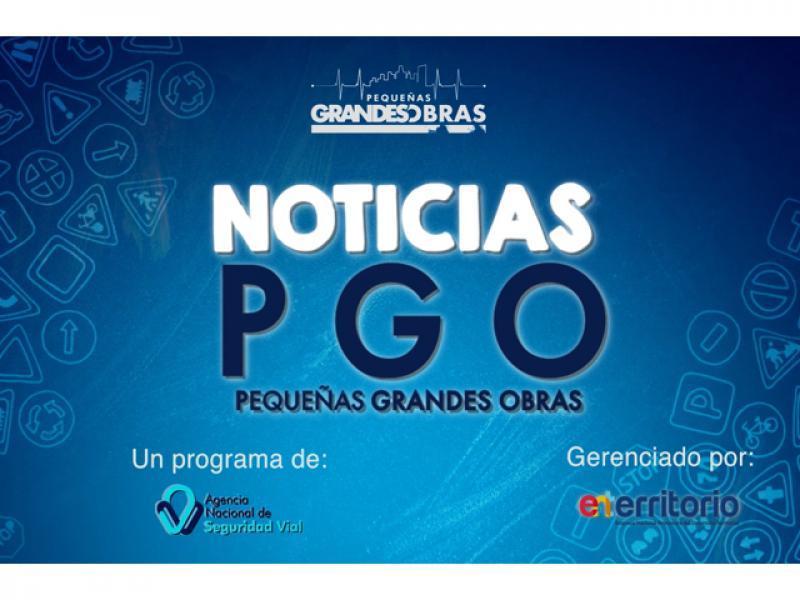 La ANSV y ENTerritorio iniciaron intervenciones en Pasto por la Carrera 24 con Calle 22 en el marco del programa Pequeñas Grandes Obras - PGO