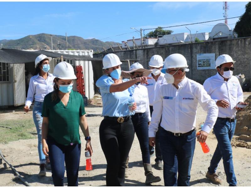 Obras de mejoramiento de la cárcel de Santa Marta presentan avance del 58.02%