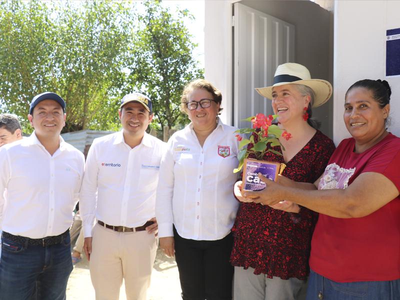 Más de 1.200 familias del departamento de Sucre mejoran su calidad de vida de la mano de Minvivienda y ENTerritorio