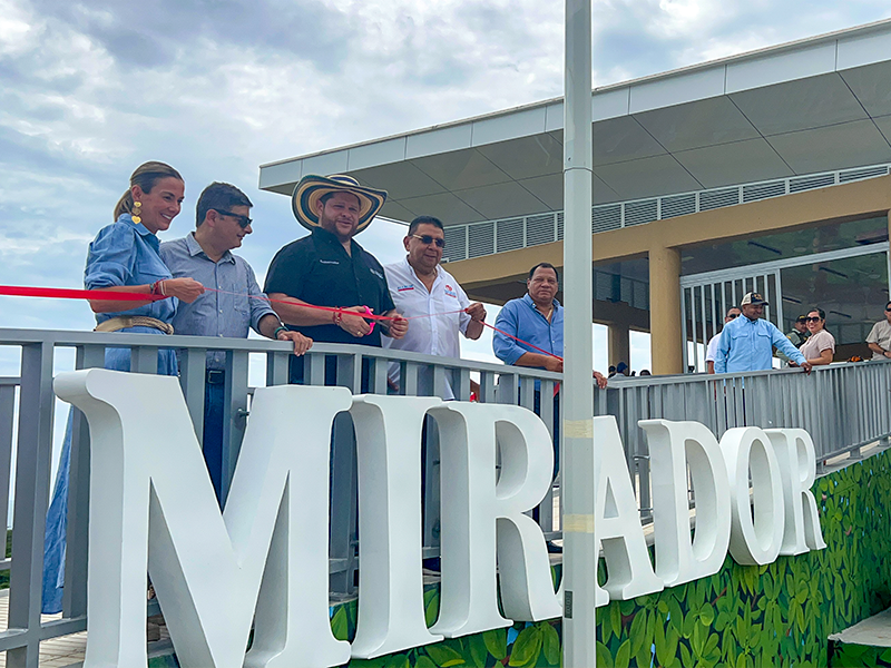 Mirador turístico de Playa Blanca en San Antero: un nuevo horizonte de transformación y reactivación económica 