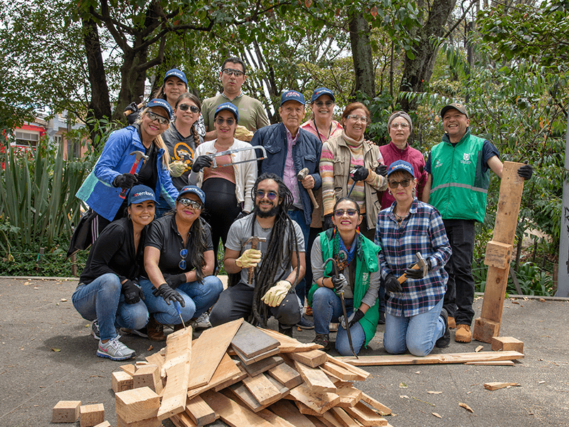 ENTerritorio y el Jardín Botánico de Bogotá avanzan en el cuidado del Park Way 