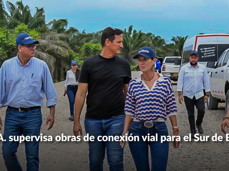 Banner obras Sur de Bolívar