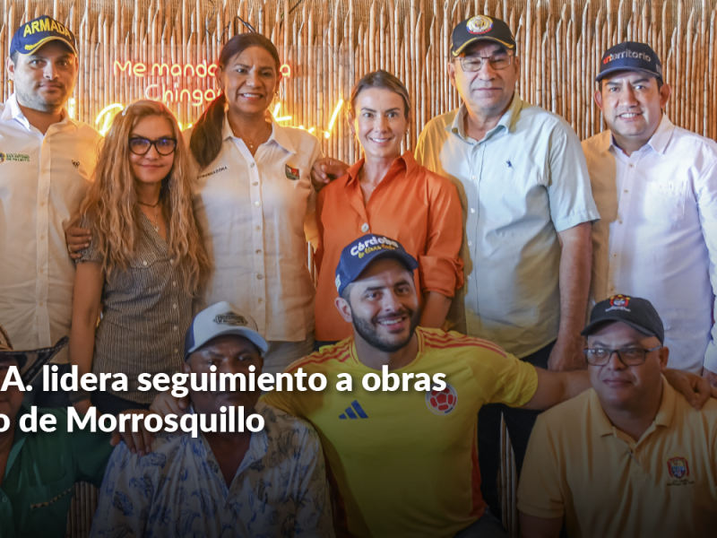Foto de protocolo del equipo de trabajo que lidera el seguimiento.