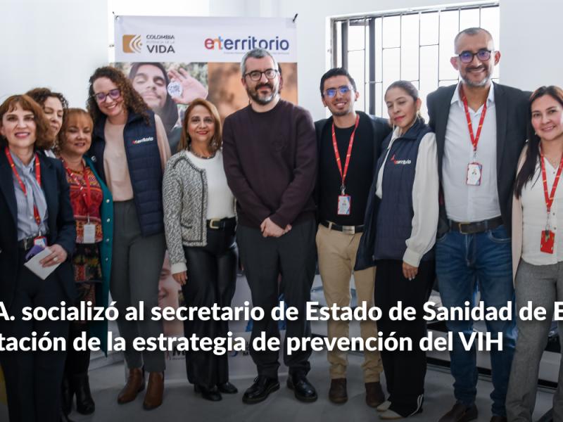 Banner avances en la implementación de la estrategia de prevención del VIH