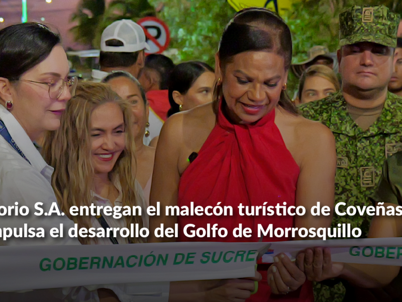 Banner entrega Coveñas