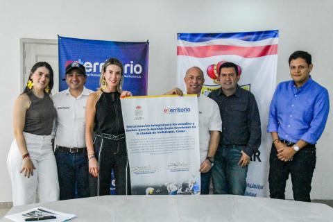 ENTerritorio S.A. y la Alcaldía de Valledupar para la estructuración integral de la Avenida Santo Eccehomo
